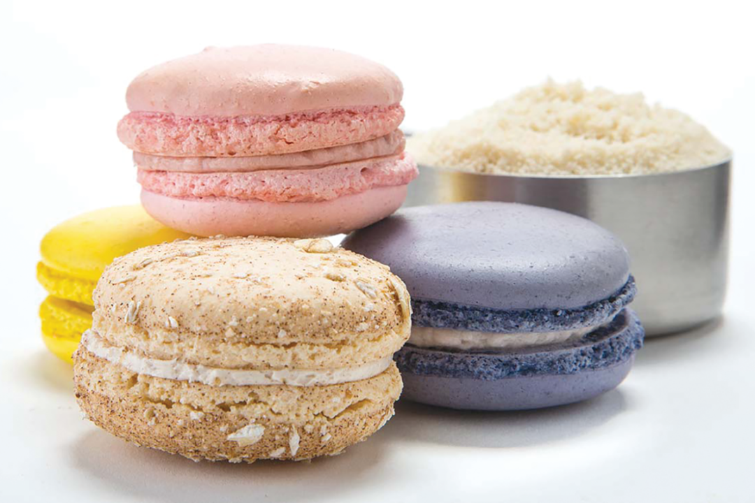Low-carb macaroons made with Blue Diamond Almond Flour