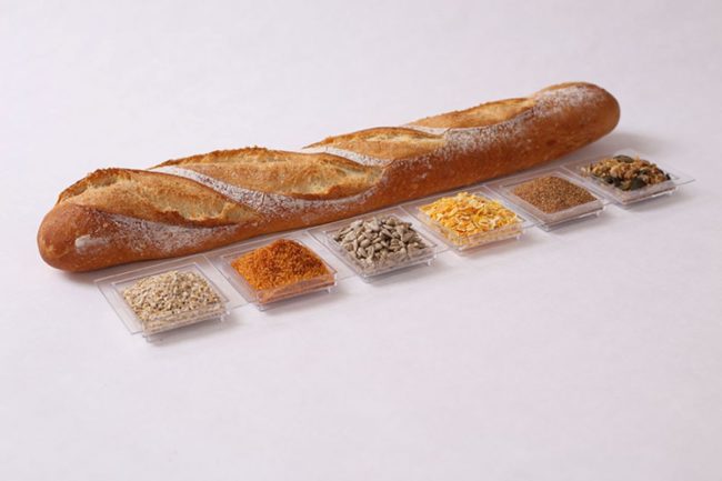 Bread and ingredients