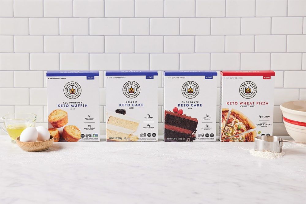 King Arthur Baking Company launches new keto, low-carb mixes and