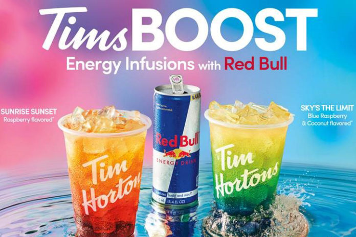 Tim Hortons Boost Energy Infusion Beverages with Bull | Bake Magazine