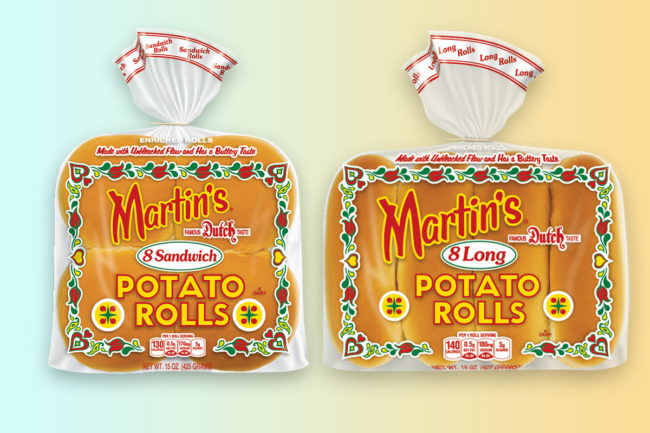 Martin's potato rolls