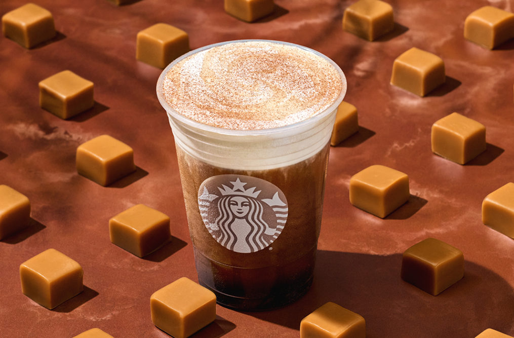 emulering boble Optimal Starbucks debuts Cinnamon Caramel Cream Nitro Cold Brew | Bake Magazine