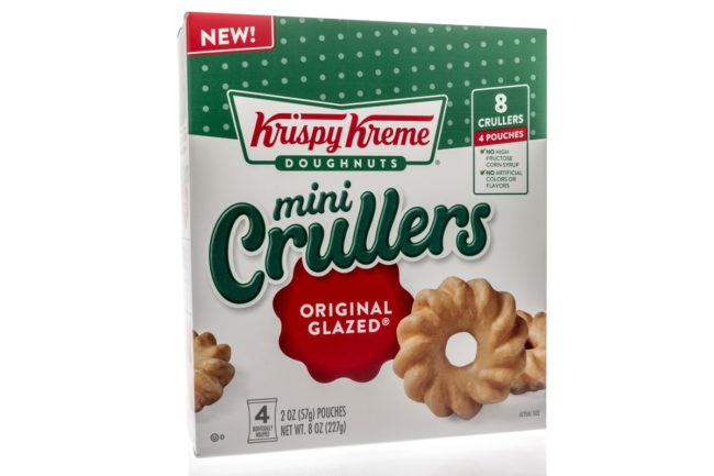 Krispy Kreme crullers
