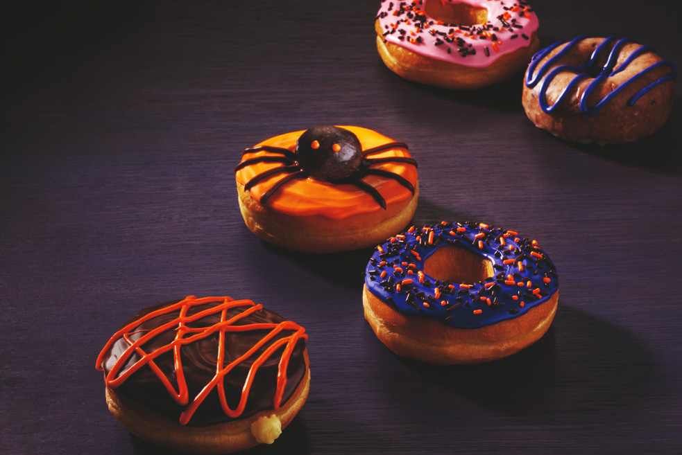 dunkin donuts halloween donuts 2020 Dunkin Donuts Dresses Up Its Donut Lineup For Halloween Bakemag Com October 03 2017 15 18 dunkin donuts halloween donuts 2020