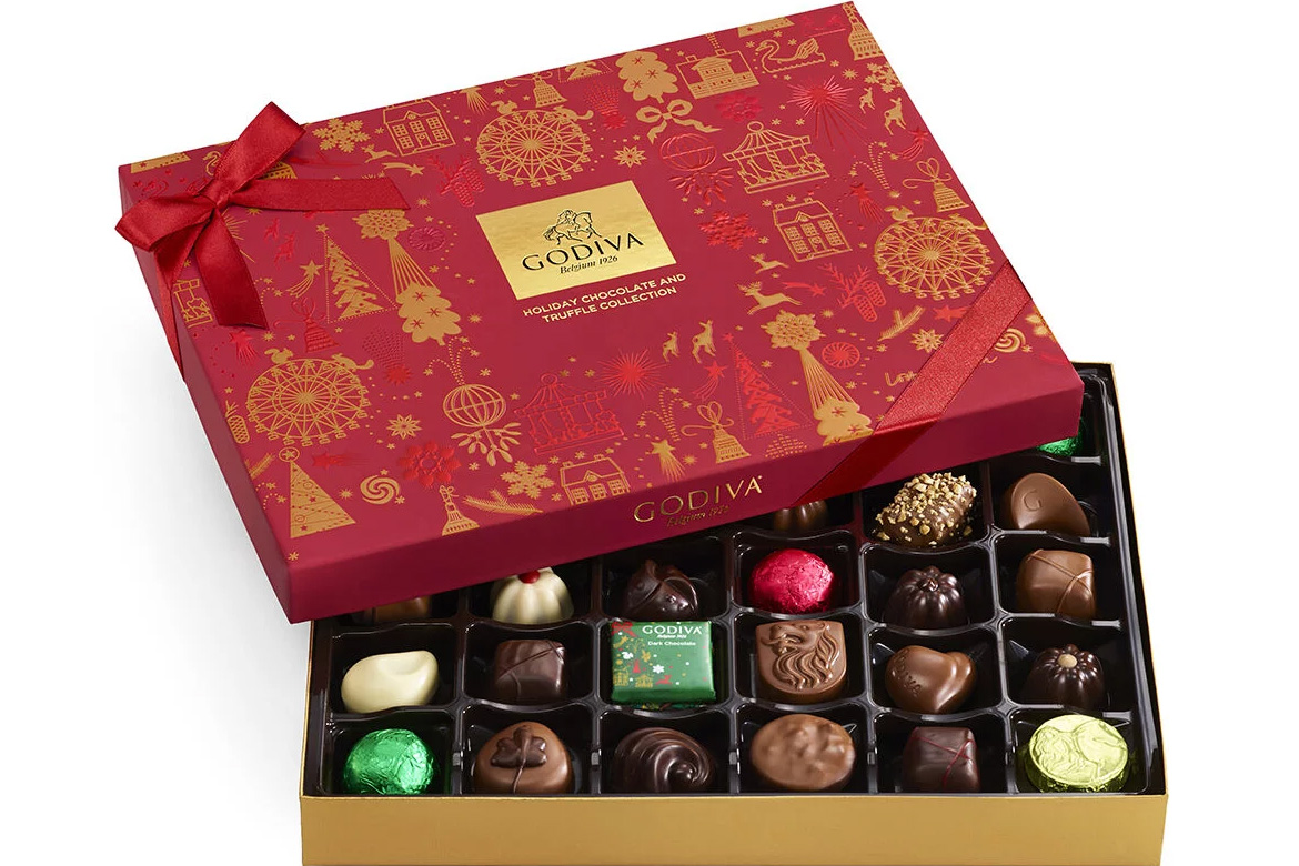 Godiva reveals holiday gifts and