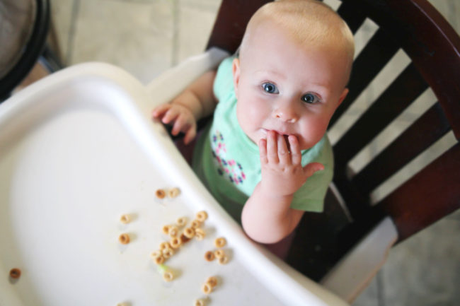 BabyEatingCereal