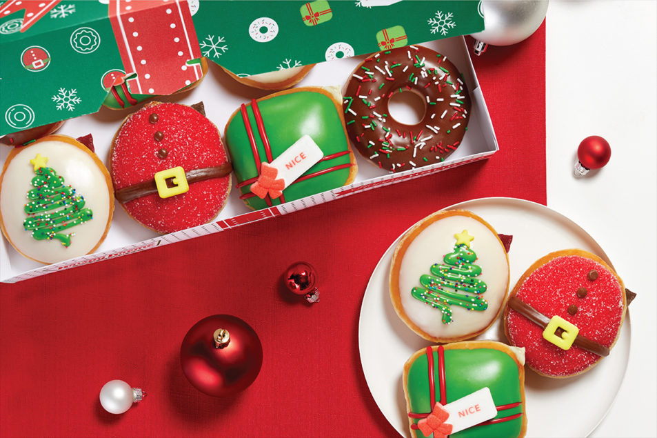 Krispy Kreme introduces Nicest Holiday doughnut collection Bake Magazine